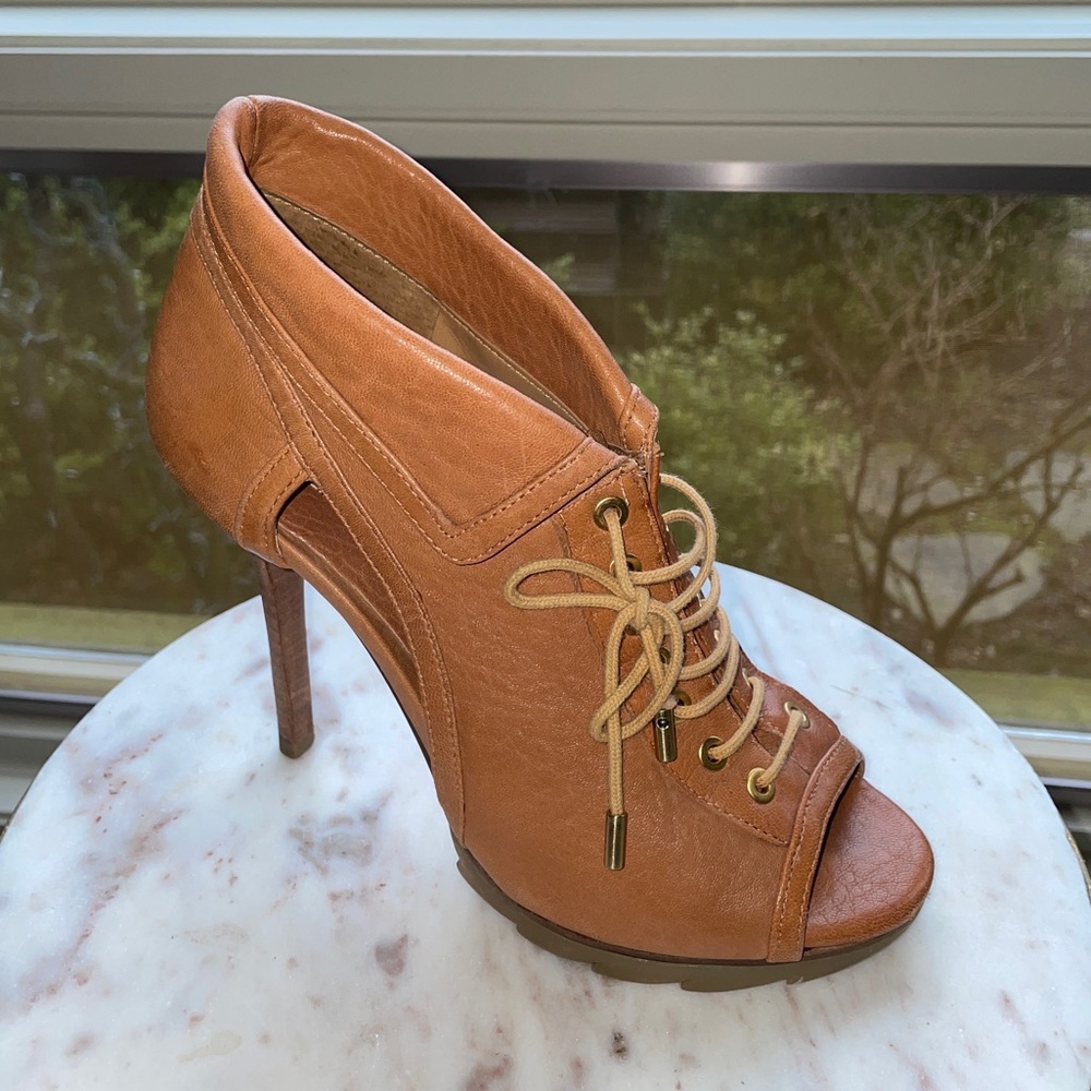 BCBG Maxazria Lace-up Heels